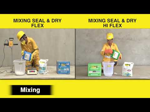 Ultratech Seal Dry Flex Acrylic Cementitious Waterproofing Chemical