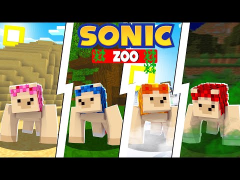 NEW Pet Hedgehog Zoo! [107] | Sonic The Hedgehog 2 | Minecraft