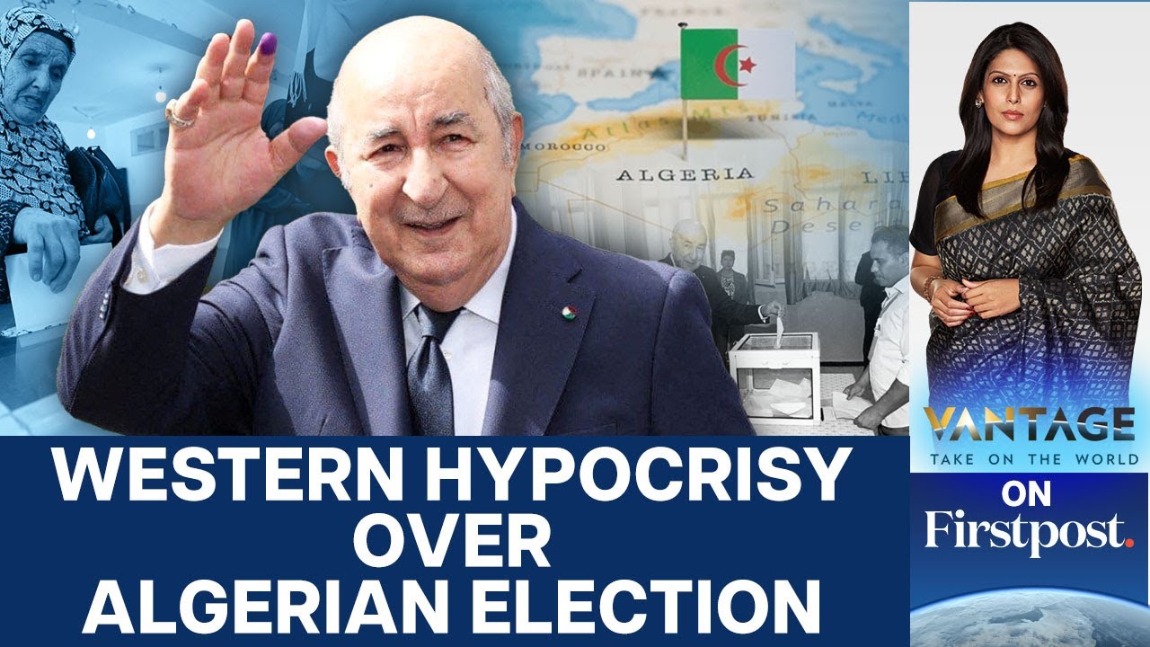 Algeria's Tebboune wins 95% of Vote in Prez Polls: Why's the West Silent?| Vantage with Palki Sharma