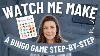 How I Make Bingo Cards That Sell Fast!