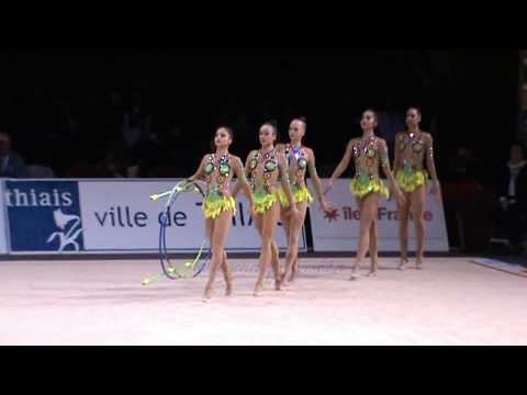 UZBEKISTAN 6 clubs 2 hoops - 2015 Thiais EF