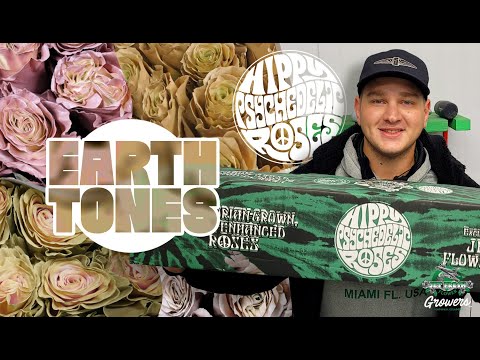 JFTV: Jet Fresh Flower Growers' Earth-tone #HippyPsychedelicRoses with Casey