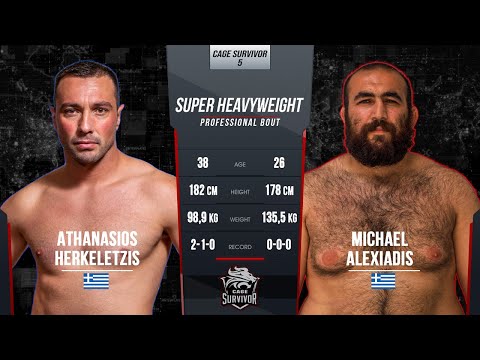 Cage Survivor 5 | Athanasios Herkeletzis vs. Michael Alexiadis  | Full Fight