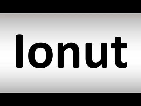 How to Pronounce Ionut