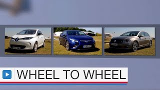 Renault Zoe vs Vauxhall Ampera vs Volkswagen Golf