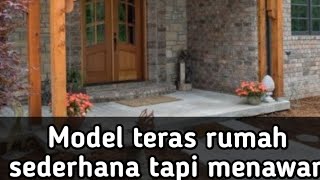 modelfuzziblog: Model Atap Teras Rumah Dari Asbes