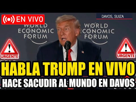 🚨TRUMP EN VIVO DAVOS DA UN ANUNCIO HISTÓRICO SOBRE VENEZUELA, EEUU Y GROENLANDIA | FRAN FIJAP