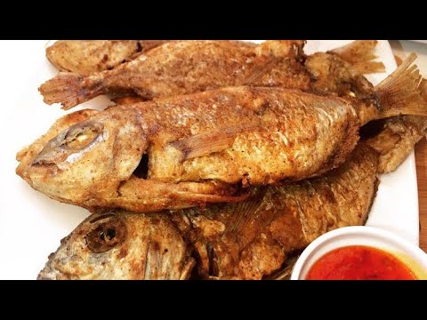 FRIED SNAPPER FISH | How To Fry Fish | Crispy Fried Fish | Fish | Jamaican Fried Snapper