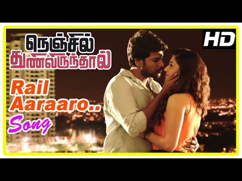 Nenjil Thunivirunthal Movie Scenes | Rail Aaraaro Song | Sundeep Kishan and Mehreen go on a date