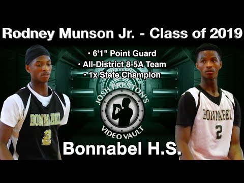 Rodney Munson Highlights (2018 Summer League) - Bonnabel 2019 G