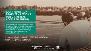 Just Transition - Brazilian Lessons For Universal Access To Energy