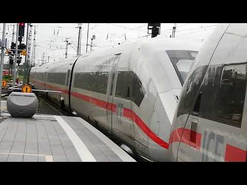 2X ICE 4 Ausfahrt in Dortmund Hbf