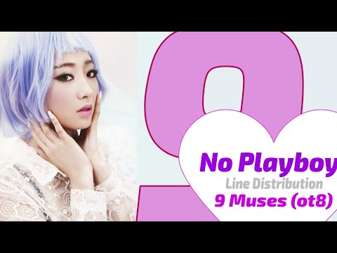 Nine Muses: No Playboy (ot8) - Line Distribution