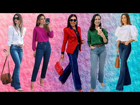 Jeans Femeninos para vestir con estilo a los 50 y 60 o más. ¡Descubre los estilos que se llevan