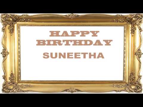 Suneetha   Birthday Postcards & Postales - Happy Birthday