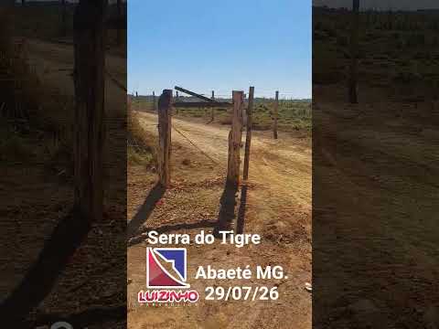 Abaeté MG. 29/07/26. Região Bananal. Serra do Tigre.