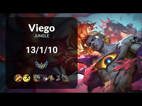 Viego vs Vi JUNGLE - KR CHALLENGER Patch 14.21