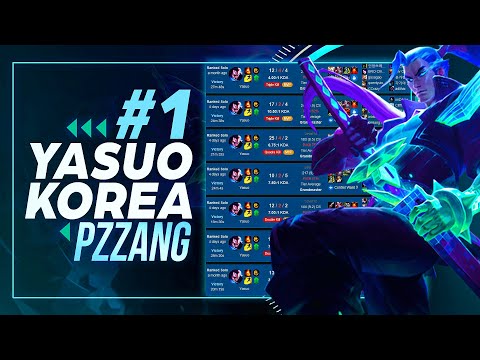 100 CS LEAD at 18 MINUTES! The Korean Yasuo main everybody is terrified of (PZzang)