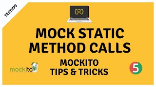 Mocking Static Methods with Mockito using Java