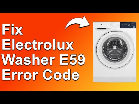 Electrolux Washer E59 Error Code (What The Error Code Means, Main Cause, And WayTo Solve The Issue)