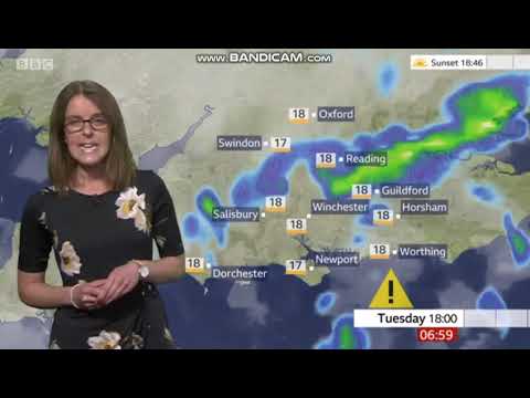 Alex Osbourne - South Today weather - (1st October 2019) - 60 fps