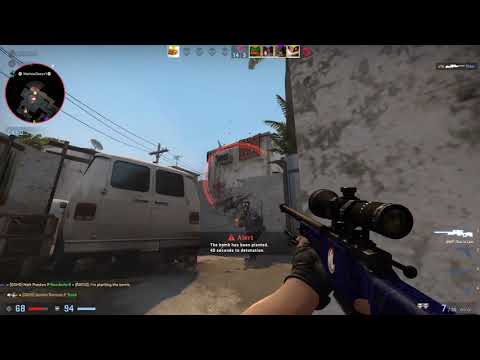 RUN BOOST AWP SHOT! CSGO!