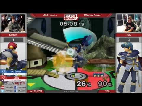 AML 3 Finals - FDL (Marth) vs Derdian (Falcon, ICs) - Winners Semis