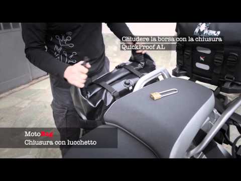 How to Lock Soft Luggage On Your Motorcycle - Amphibious Dry Equipment