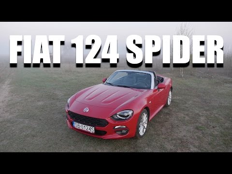 Fiat 124 Spider - włoska Mazda MX-5 (PL) - test i jazda próbna Video