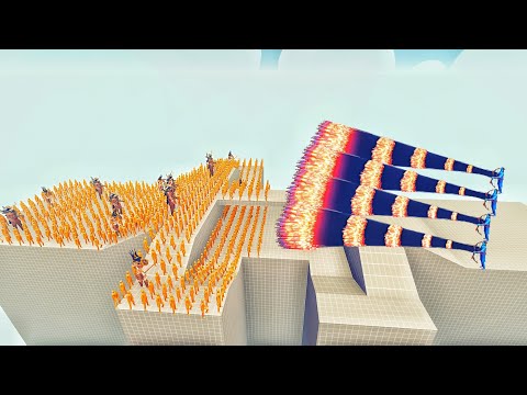 100x MUMMY + GIANTS vs 4x EVERY GOD - Totally Accurate Battle Simulator TABS