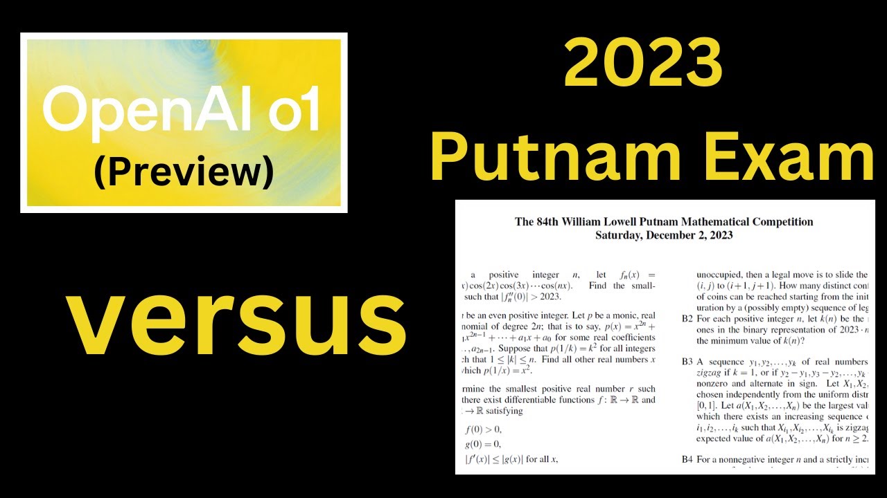 Can OpenAI's o1-preview Ace the 2023 Putnam Exam?