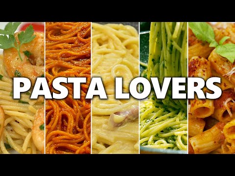 Las mejores 5 RECETAS de PASTA para una cita romántica