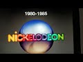 Logo History 17 Nickelodeon