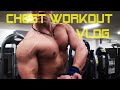 【筋トレVLOG】OFF SEASON CHEST WORKOUT DAY VLOG