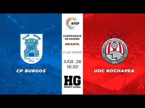 CP Burgos - UDC Rochapea | C. España Infantil  7º - 8º puesto