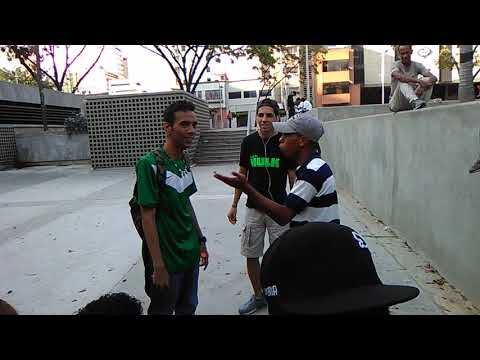 batalla de Blessai en parque  Carabobo Caracas