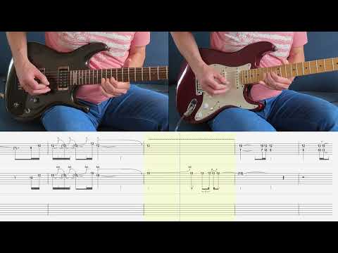 Scorpions - Wind of change - Guitar solo cover #14 (3 guitars)