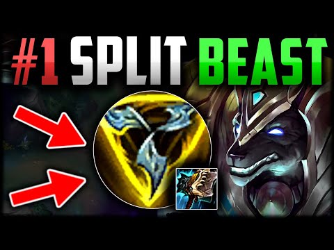 JUST SPLIT... Nasus #1 GOOD BOI SPLIT PUSH - How to Play Nasus & Carry for Beginners Season 14