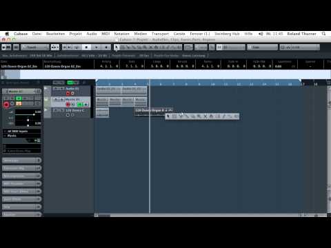 20.6 Cubase - Audiofiles, Clips, Events, Parts und Regions