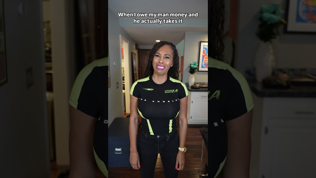 When you owe your husband money and he takes it back! 🥹