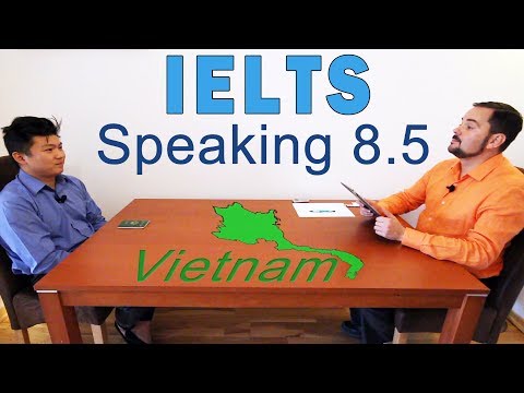IELTS Speaking Band 8.5 Vietnamese - Full with Subtitles