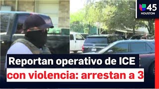 Agentes de ICE rompen cámaras de seguridad y arrestan a tres latinos en Pasadena