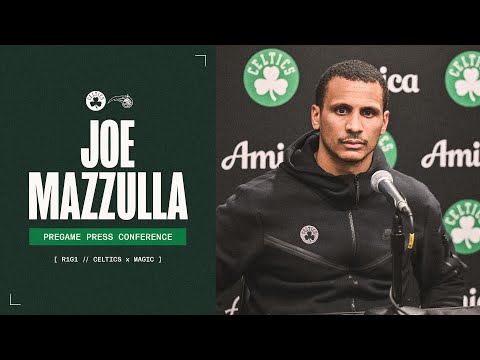 Joe Mazzulla full pregame press conference | Round 1 Game 1 vs. Orlando Magic
