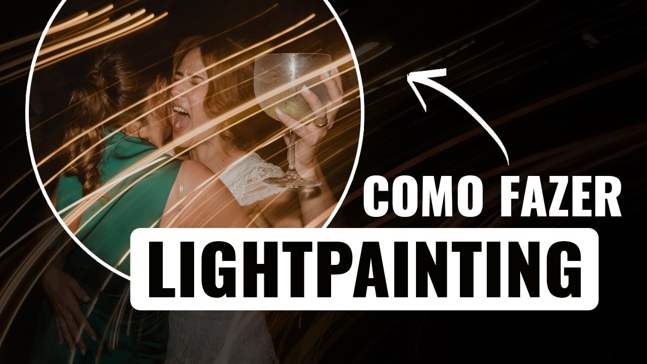 O Segredo do LIGHT PAINTING: como fazer FOTOS INCRÍVEIS nas festas de CASAMENTO