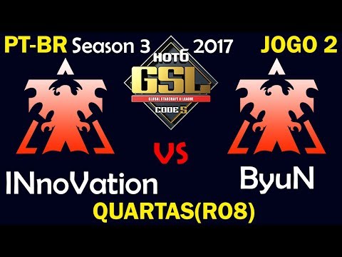 StarCraft 2 - INnoVation vs ByuN J2 (TvT) - RO8 - GSL Code S(Season 3) 2017 [PT-BR]