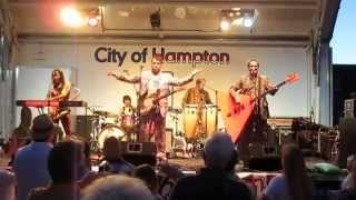 The Red Elvises play 'Love Pipe' at Hampton's Block Party!