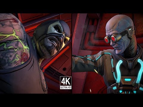 Batman The Enemy Within - Bruce Wayne Vs. Bane and Mr. Freeze (4K 60FPS)