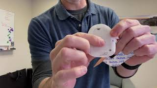 Using Hy-Tape to avoid skin irritation with inulin pods, infusion sets and monitors.