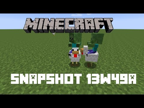 Minecraft snapshot 13w49a [FR] [HD]