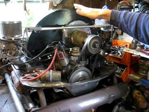 1641 tp Engine with Dellorto 36 carbs
